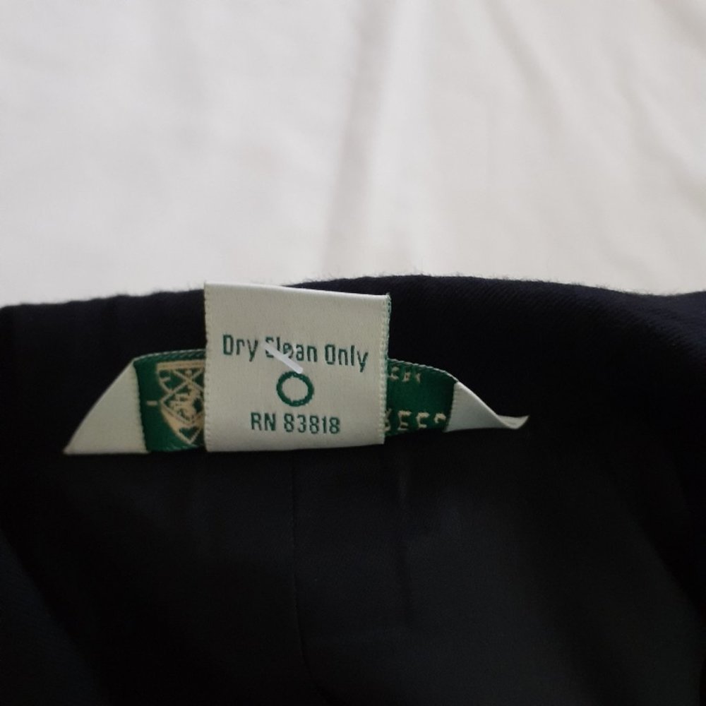 Austin Reed Black Wool Hanover Blazer 10P NWT New with Tags - Picture 11 of 14